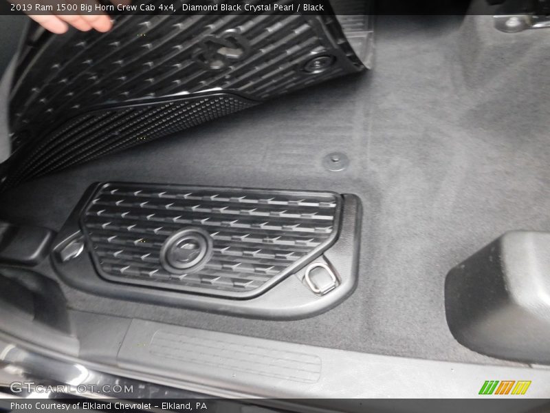 Diamond Black Crystal Pearl / Black 2019 Ram 1500 Big Horn Crew Cab 4x4