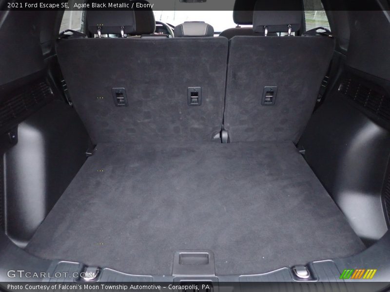 Agate Black Metallic / Ebony 2021 Ford Escape SE