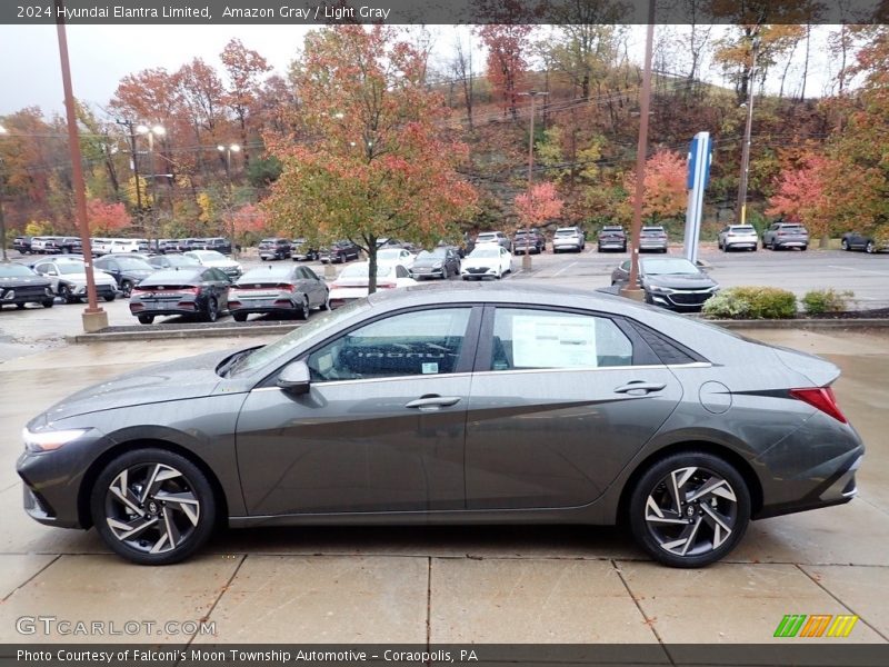  2024 Elantra Limited Amazon Gray