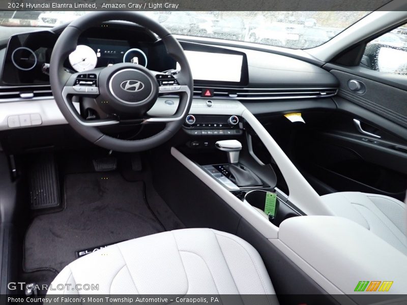  2024 Elantra Limited Light Gray Interior