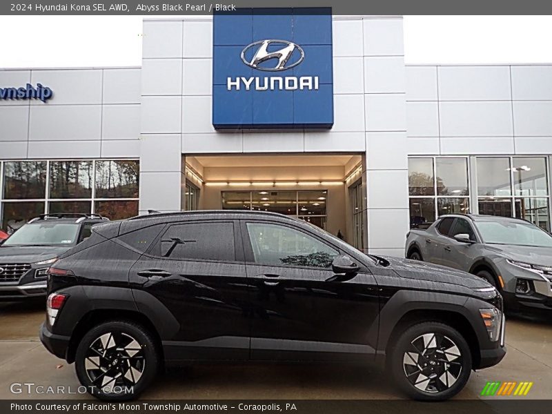  2024 Kona SEL AWD Abyss Black Pearl