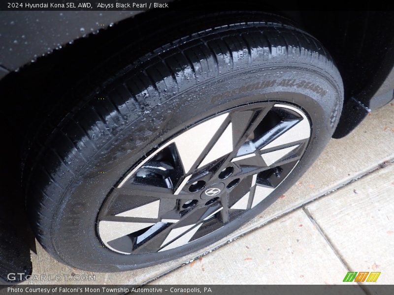Abyss Black Pearl / Black 2024 Hyundai Kona SEL AWD