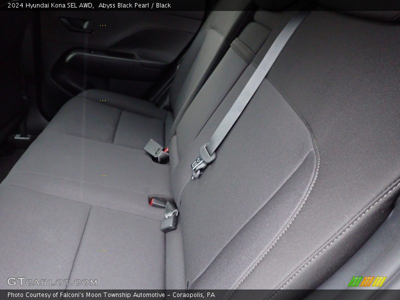 Abyss Black Pearl / Black 2024 Hyundai Kona SEL AWD