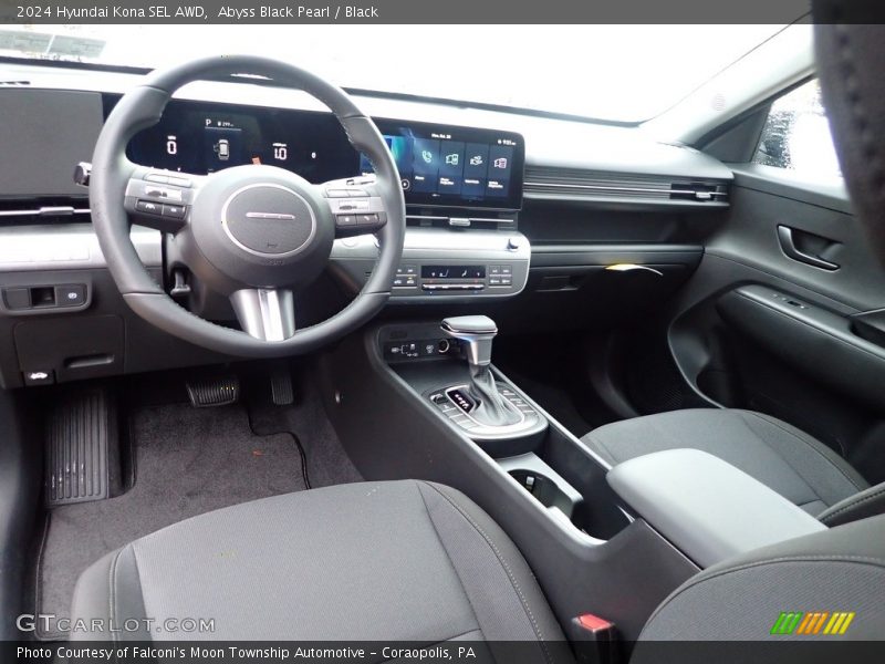 Front Seat of 2024 Kona SEL AWD