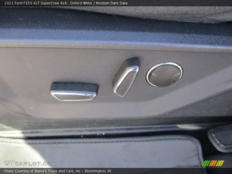 Oxford White / Medium Dark Slate 2021 Ford F150 XLT SuperCrew 4x4