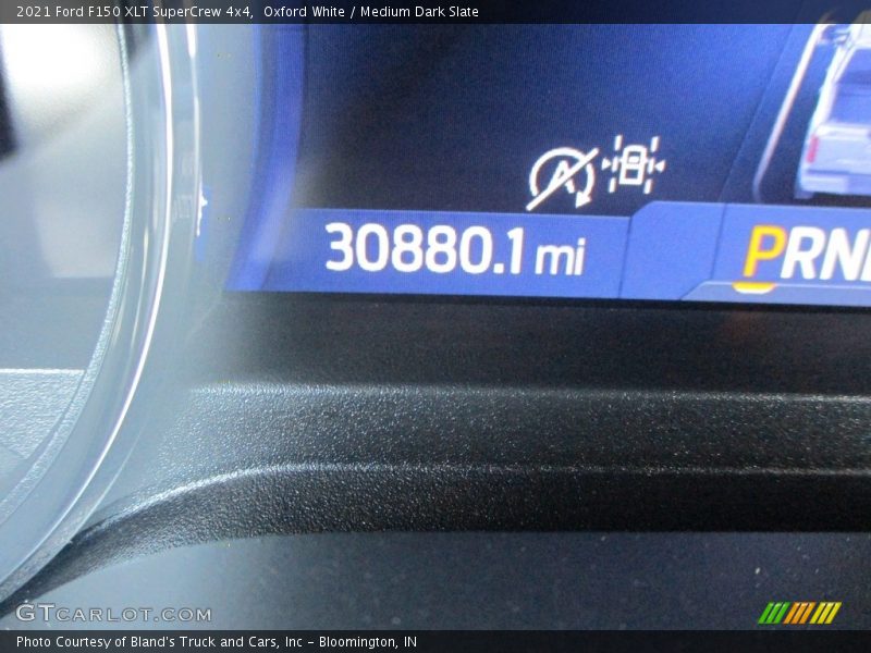 Oxford White / Medium Dark Slate 2021 Ford F150 XLT SuperCrew 4x4