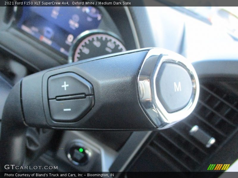 Oxford White / Medium Dark Slate 2021 Ford F150 XLT SuperCrew 4x4
