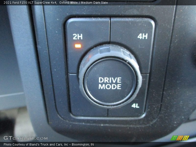 Oxford White / Medium Dark Slate 2021 Ford F150 XLT SuperCrew 4x4