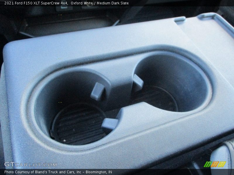 Oxford White / Medium Dark Slate 2021 Ford F150 XLT SuperCrew 4x4