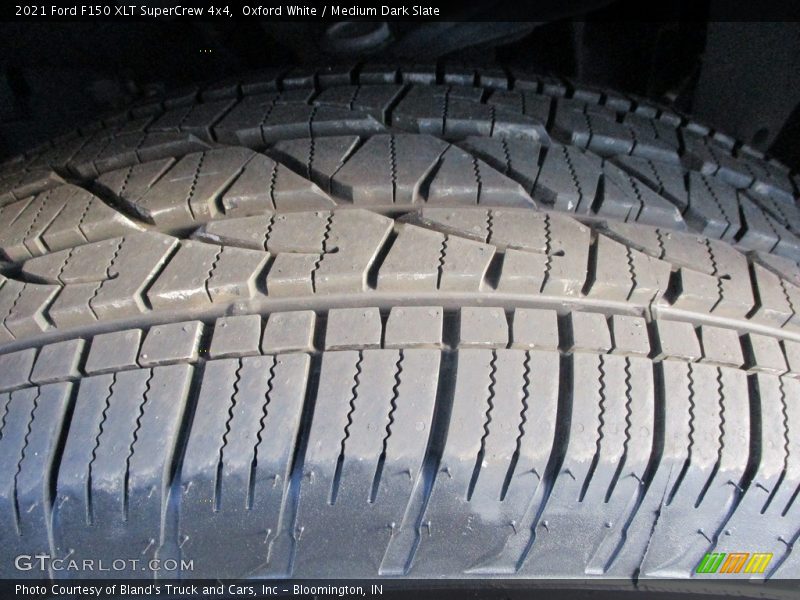 Oxford White / Medium Dark Slate 2021 Ford F150 XLT SuperCrew 4x4