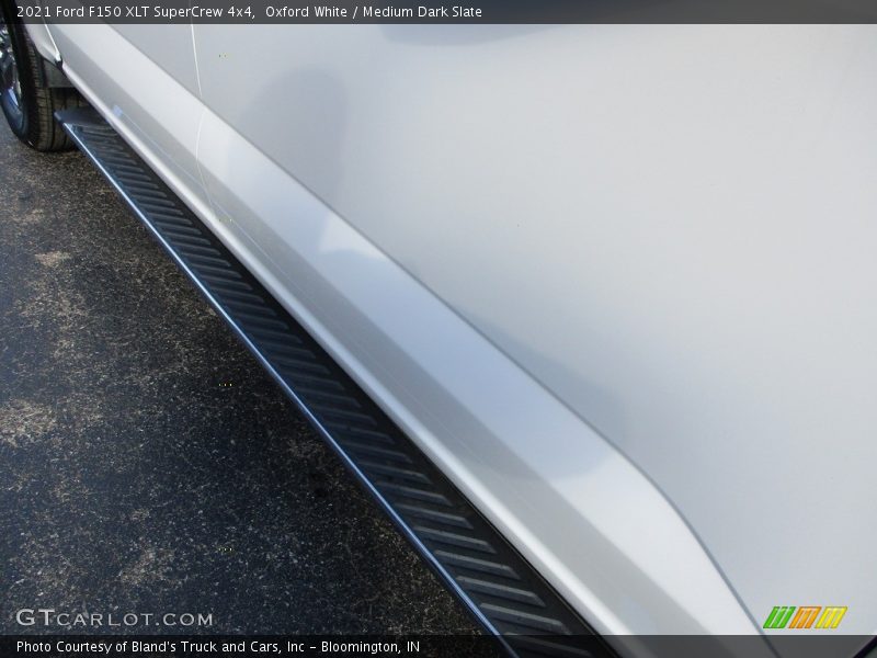 Oxford White / Medium Dark Slate 2021 Ford F150 XLT SuperCrew 4x4