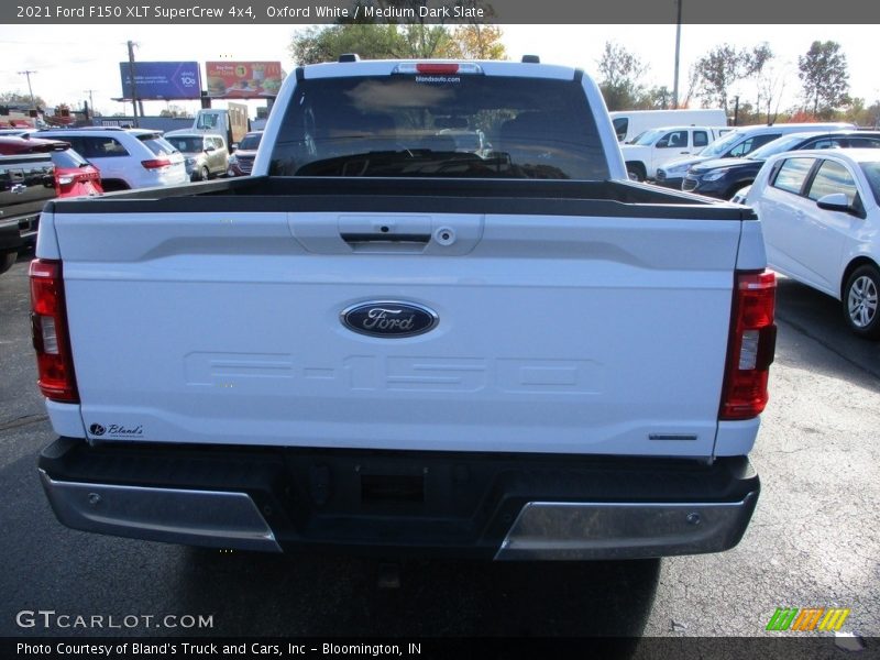 Oxford White / Medium Dark Slate 2021 Ford F150 XLT SuperCrew 4x4
