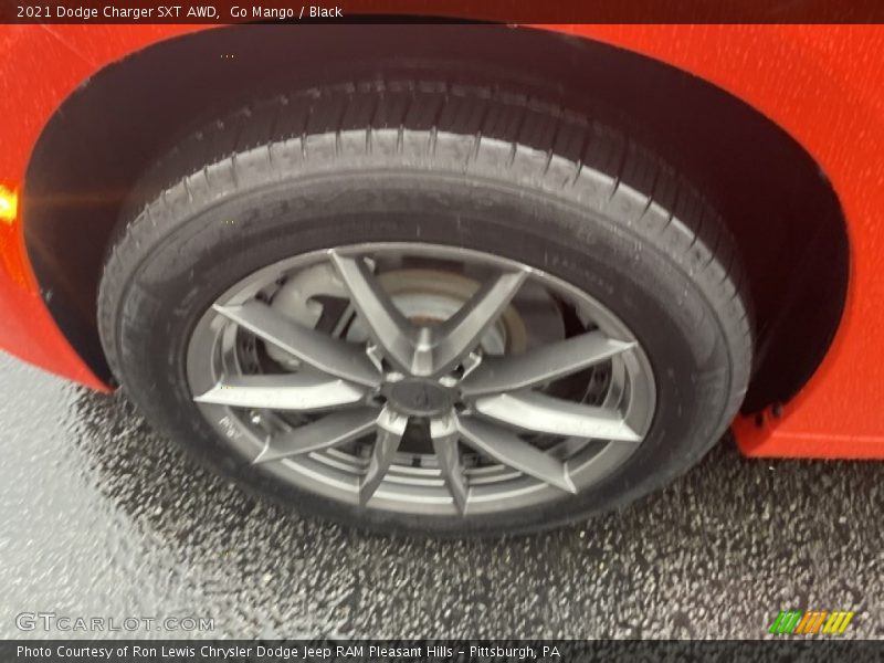 Go Mango / Black 2021 Dodge Charger SXT AWD