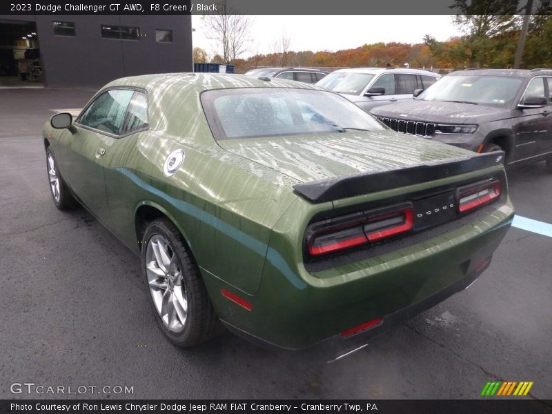 F8 Green / Black 2023 Dodge Challenger GT AWD