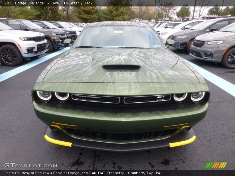 F8 Green / Black 2023 Dodge Challenger GT AWD