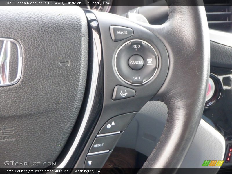  2020 Ridgeline RTL-E AWD Steering Wheel