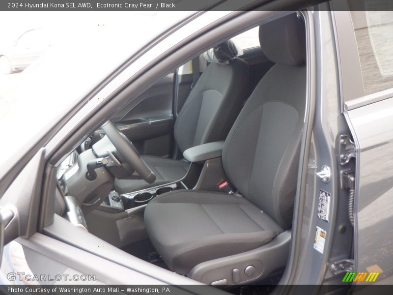 Ecotronic Gray Pearl / Black 2024 Hyundai Kona SEL AWD