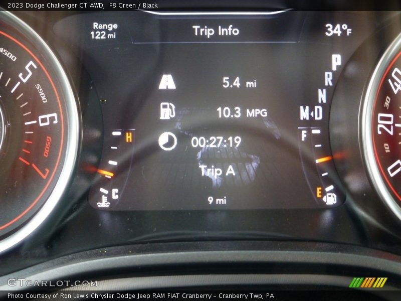 F8 Green / Black 2023 Dodge Challenger GT AWD