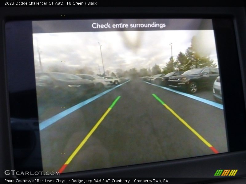 F8 Green / Black 2023 Dodge Challenger GT AWD