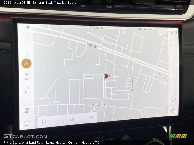 Navigation of 2023 XF SE