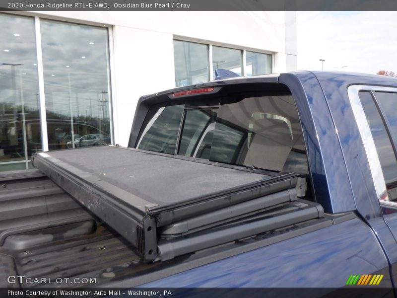 Obsidian Blue Pearl / Gray 2020 Honda Ridgeline RTL-E AWD