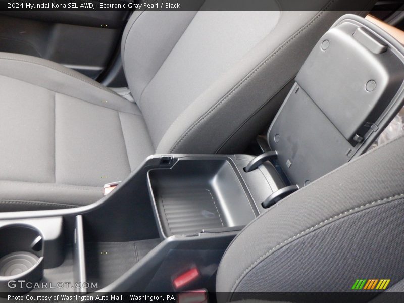Ecotronic Gray Pearl / Black 2024 Hyundai Kona SEL AWD