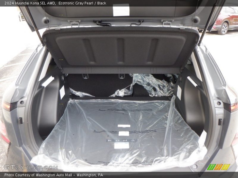 Ecotronic Gray Pearl / Black 2024 Hyundai Kona SEL AWD