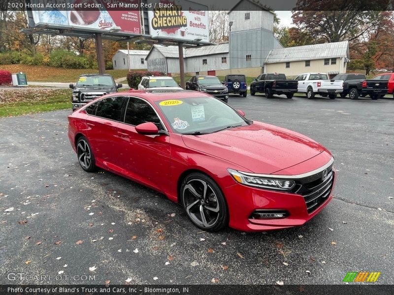 Front 3/4 View of 2020 Accord Sport Sedan