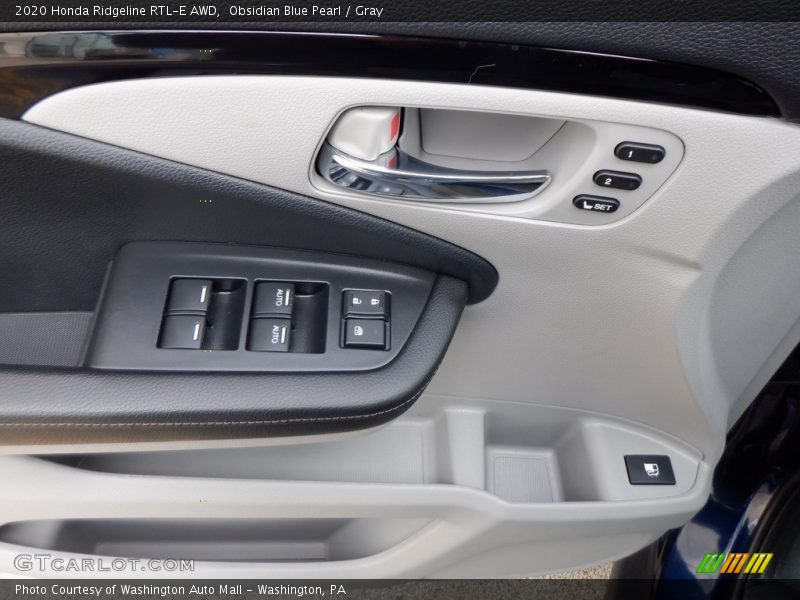 Door Panel of 2020 Ridgeline RTL-E AWD