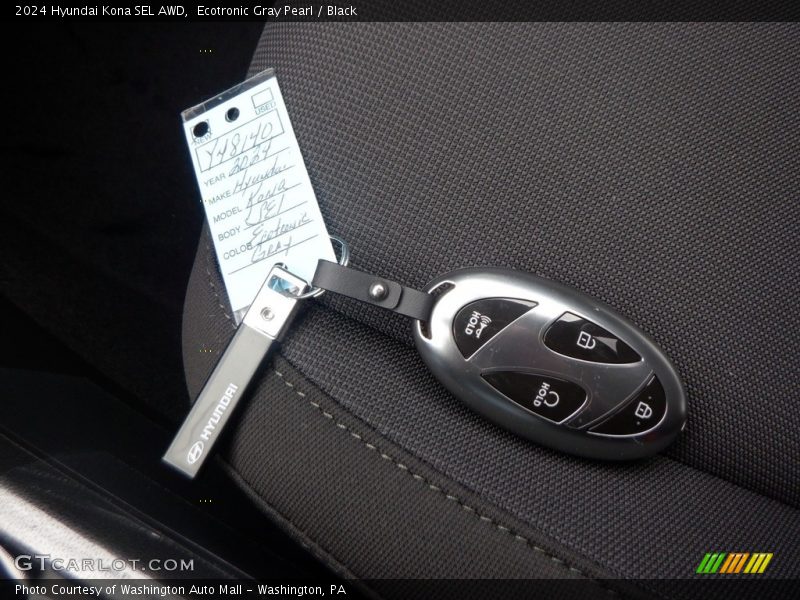 Keys of 2024 Kona SEL AWD