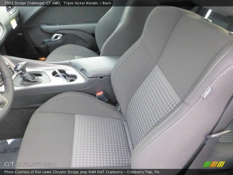 Triple Nickel Metallic / Black 2023 Dodge Challenger GT AWD
