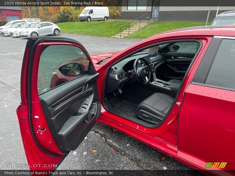 San Marino Red / Black 2020 Honda Accord Sport Sedan