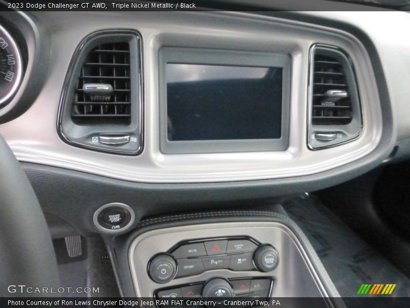 Triple Nickel Metallic / Black 2023 Dodge Challenger GT AWD