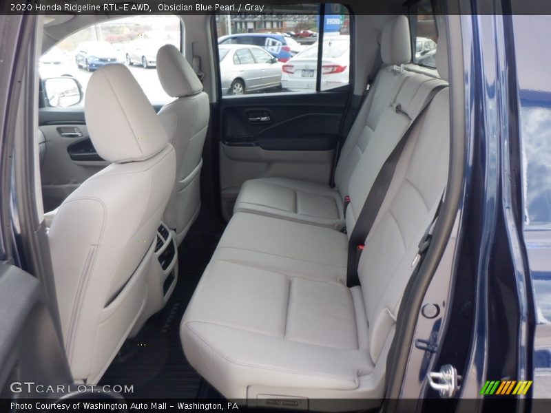 Rear Seat of 2020 Ridgeline RTL-E AWD