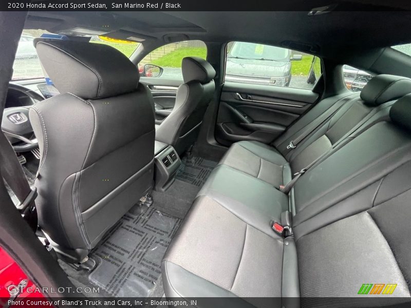 San Marino Red / Black 2020 Honda Accord Sport Sedan
