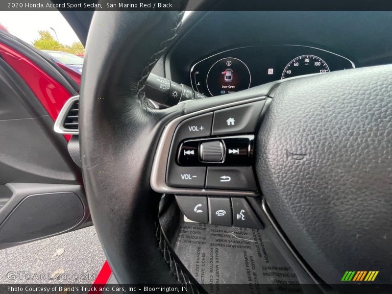  2020 Accord Sport Sedan Steering Wheel