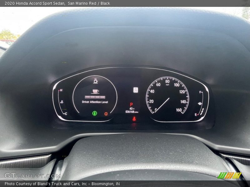  2020 Accord Sport Sedan Sport Sedan Gauges