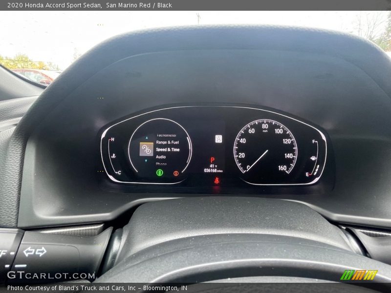  2020 Accord Sport Sedan Sport Sedan Gauges