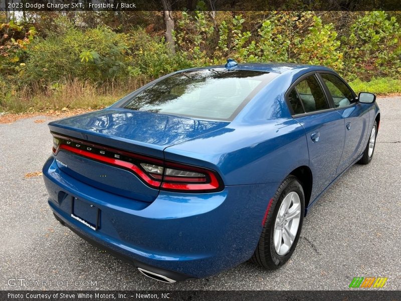 Frostbite / Black 2023 Dodge Charger SXT