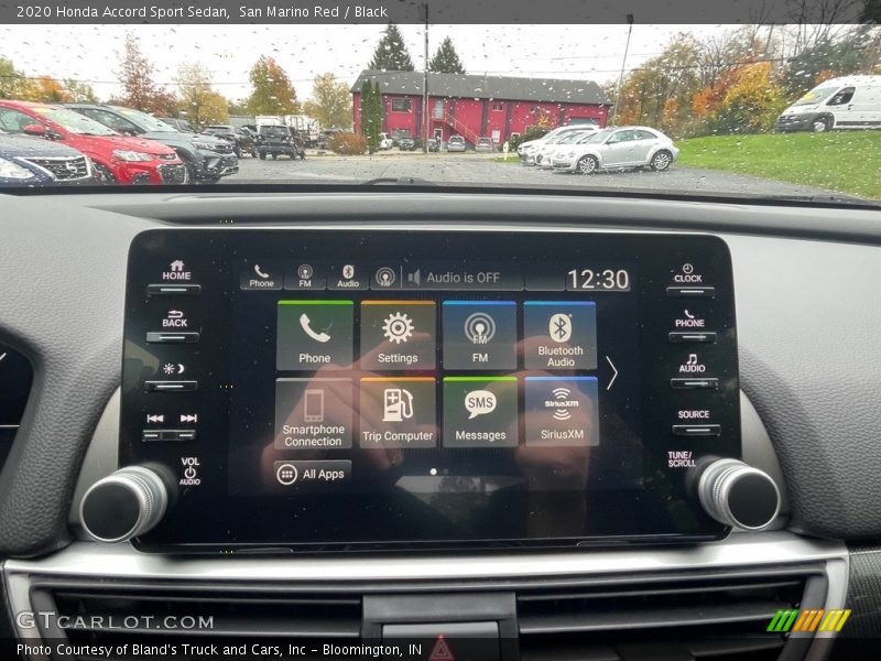 San Marino Red / Black 2020 Honda Accord Sport Sedan