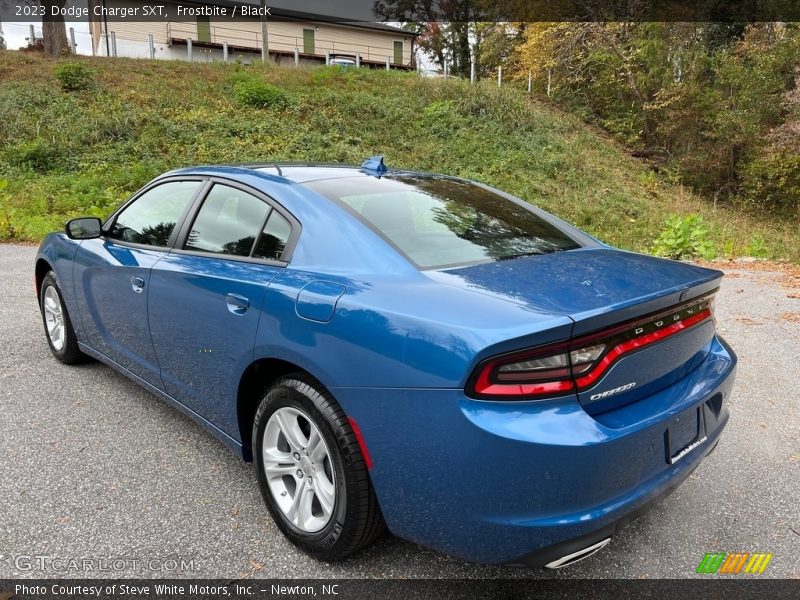 Frostbite / Black 2023 Dodge Charger SXT