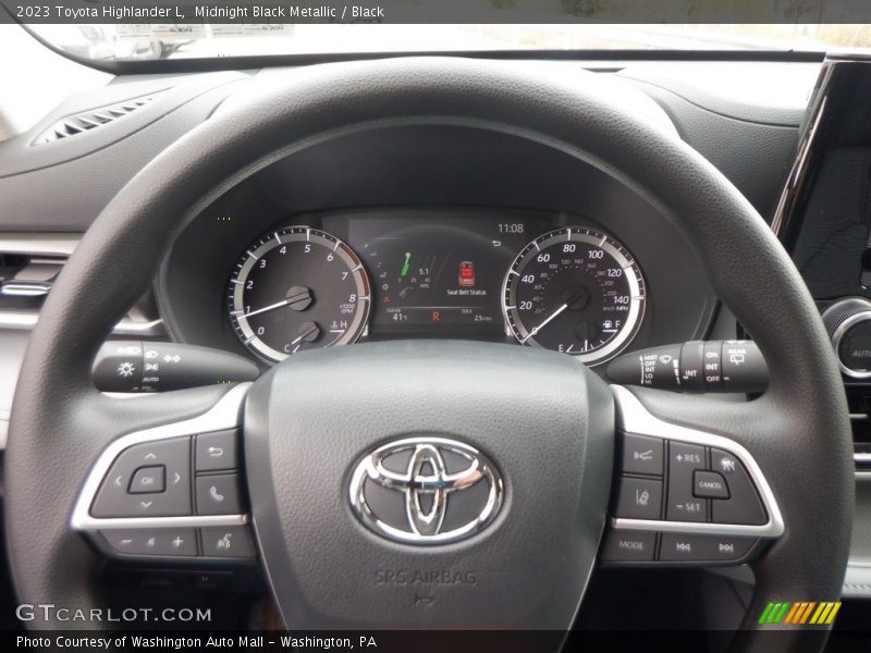  2023 Highlander L Steering Wheel