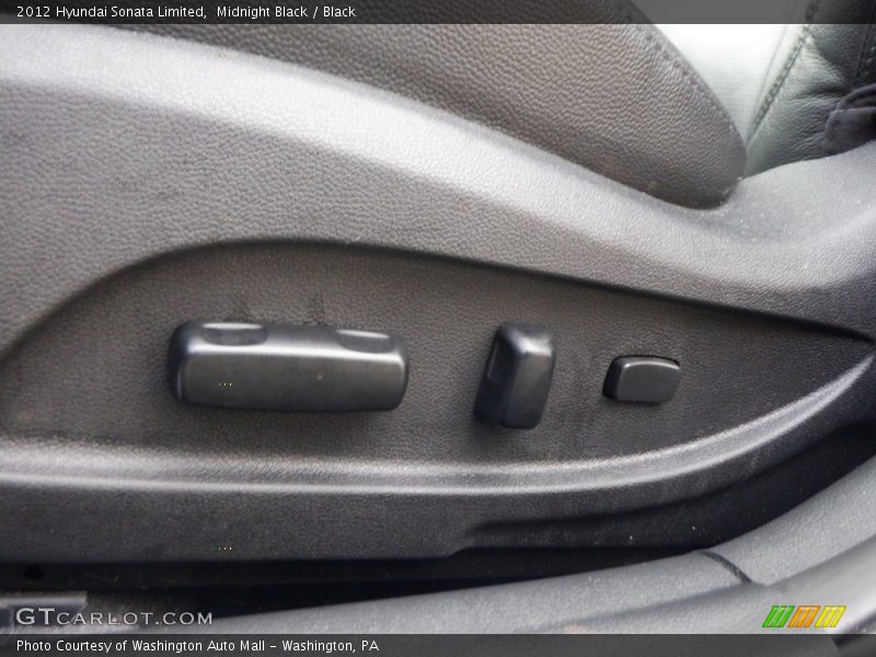 Midnight Black / Black 2012 Hyundai Sonata Limited