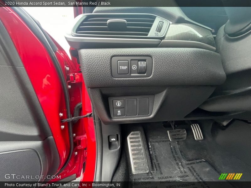 San Marino Red / Black 2020 Honda Accord Sport Sedan