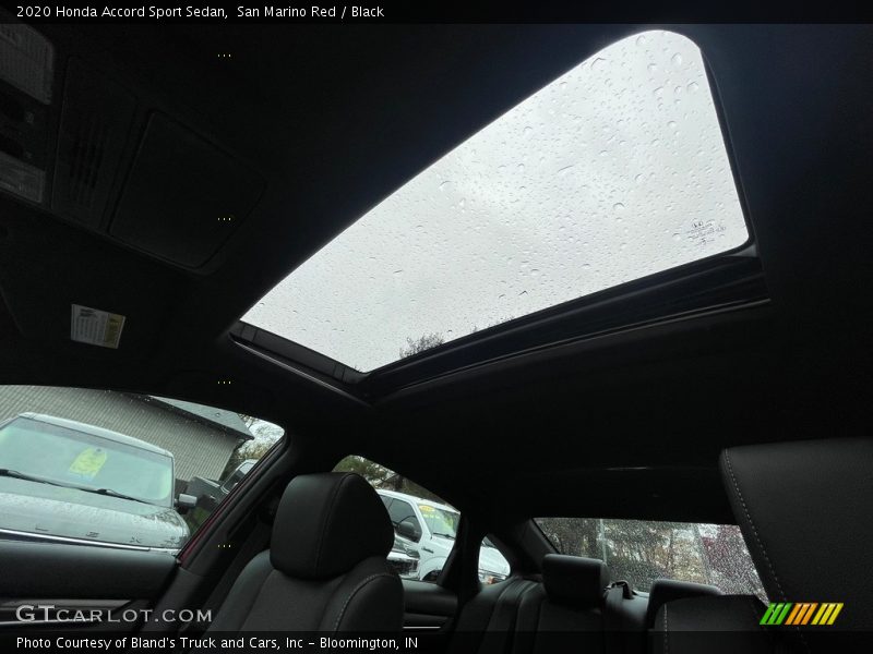 San Marino Red / Black 2020 Honda Accord Sport Sedan