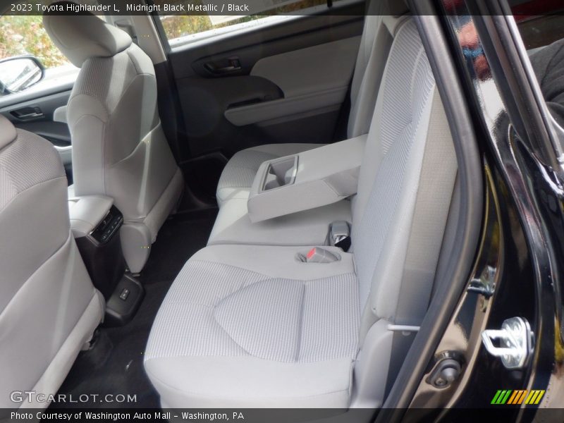 Rear Seat of 2023 Highlander L