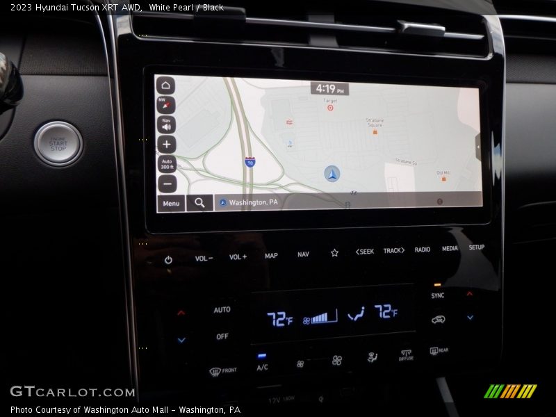 Navigation of 2023 Tucson XRT AWD