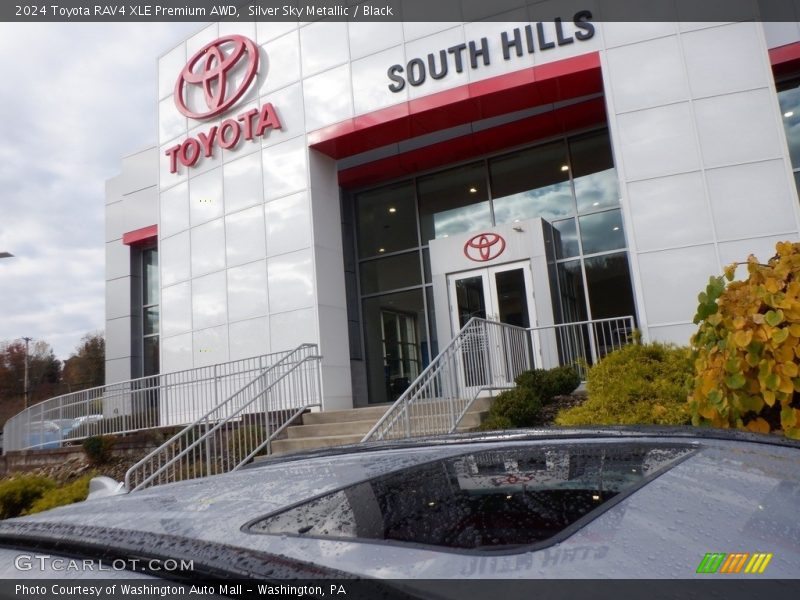 Silver Sky Metallic / Black 2024 Toyota RAV4 XLE Premium AWD