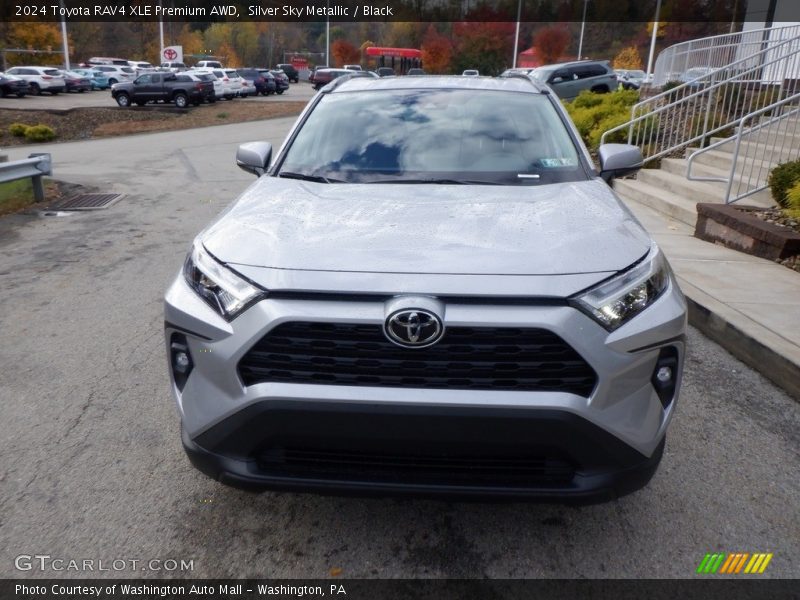 Silver Sky Metallic / Black 2024 Toyota RAV4 XLE Premium AWD