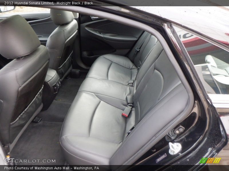 Midnight Black / Black 2012 Hyundai Sonata Limited